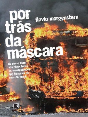 cover image of Por trás da máscara
